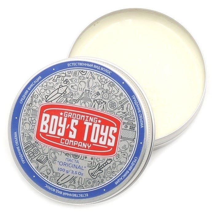 Boys Toys Styling Original Паста для укладки  Паста для укладки волос средней фиксации с низким уровнем блеска
