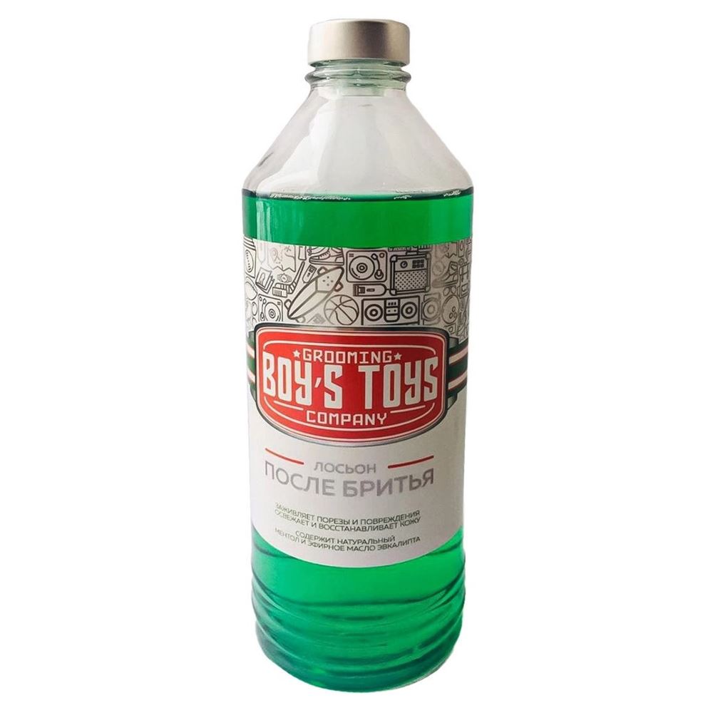 Boys Toys Barber Shaving Лосьон после бритья Ментол & Эвкалипт Лосьон после бритья Ментол & Эвкалипт
