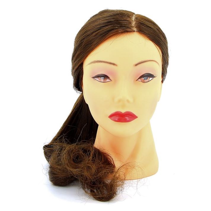 Dewal Professional Аксессуары для волос FI-2022XL-6 Голова учебная DEWAL"шатенка", протеин.волосы 50-60 см FI-2022XL-6 Голова учебная DEWAL"шатенка", протеин.волосы 50-60 см