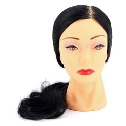 FI-2022XL-401 Голова учебная DEWAL"брюнетка", протеин. волосы 50-60 см