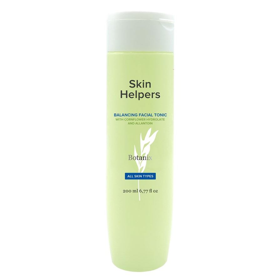 Gloria Sugaring & SPA Skin Helpers Botanix. Skin Helpers Балансирующий тоник для лица с гидролатом василька и аллантоином Balancing Facial Tonic