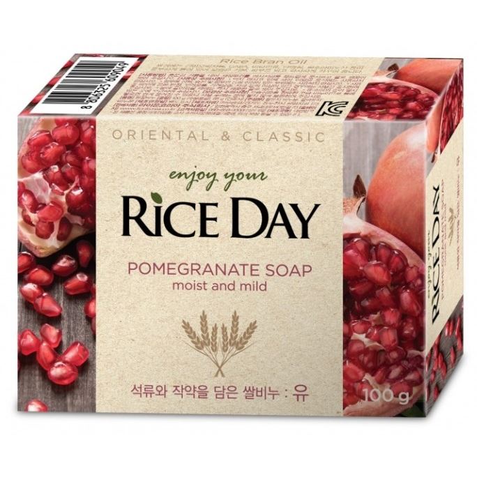 Lion Soap Rice Day Pomegranate Soap  Мыло туалетное с экстрактом граната и пиона