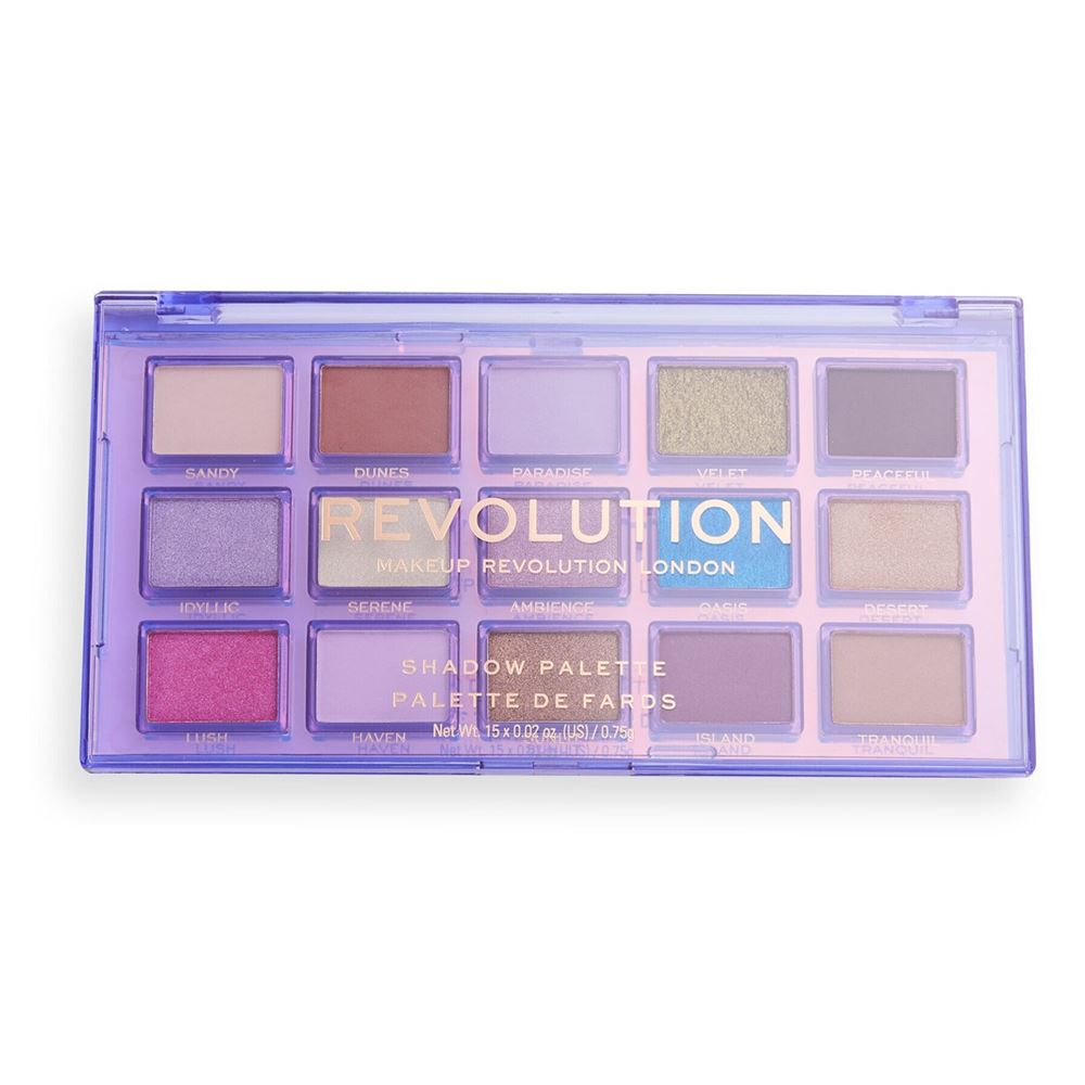 Revolution Makeup Make Up Reflective Eyeshadow Palette Палетка теней 