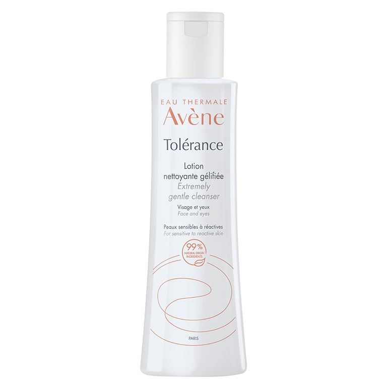 Avene Tolerance Extreme Толеранс Мягкий очищающий лосьон Lotion nettoyante gélifiée Толеранс Мягкий очищающий лосьон