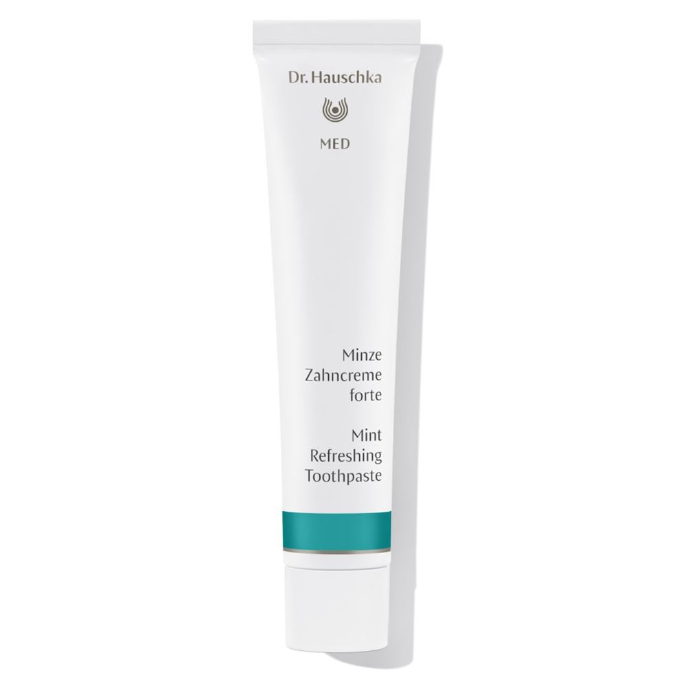Dr. Hauschka Med Mint Refreshing Toothpaste (Forte Zahncreme Minze) Зубная паста для укрепления зубов "Мята" (Forte Zahncreme Minze)