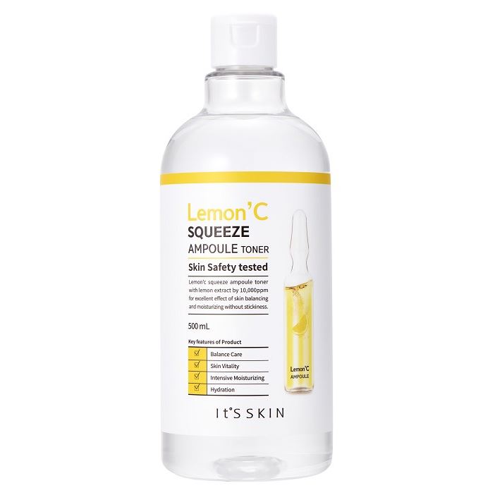 It s Skin Citron Lemon' C Squeeze Ampoule Toner  Тонер для лица с экстрактом лимона