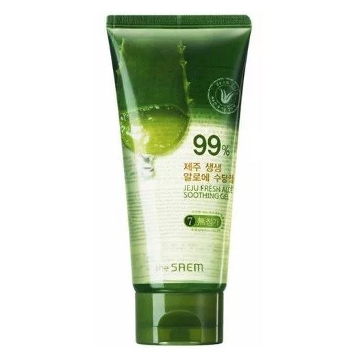 The Saem Fruits Jeju Fresh Aloe Soothing Gel 99% Гель с алоэ универсальный увлажняющий 
