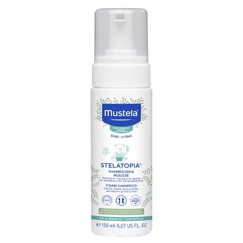 Mustela Dermo-Pediatrics StelAtopia Шампунь-мусс  StelAtopia Foam Shampoo