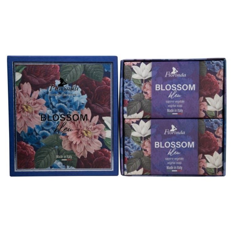 Florinda Blossom Blossom Blue Soap Set  Коллекция "Цветочные ноты" - Набор мыла Синие цветы