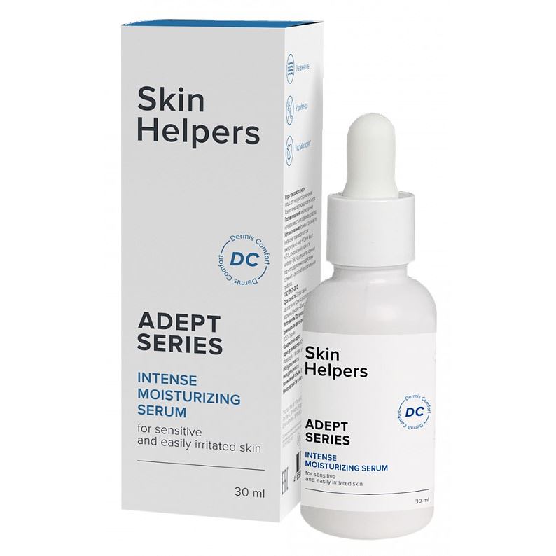 Gloria Sugaring & SPA Skin Helpers Skin Helpers Adept Series Intense Moisturizing Serum Интенсивно увлажняющая сыворотка-концентрат