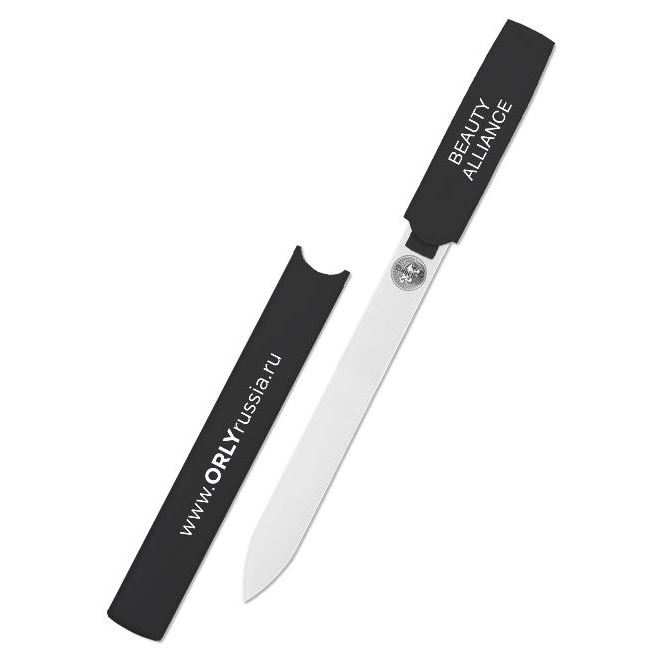 ORLY Инструменты и аксессуары Crystal Line Black Стеклянная двусторонняя пилка (абразивность: 360)