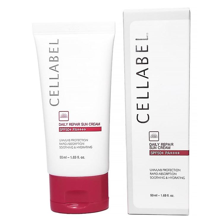Cellabel Creams Daily Repair Sun Cream SPF50+ PA++++ Восстанавливающий солнцезащитный крем SPF50