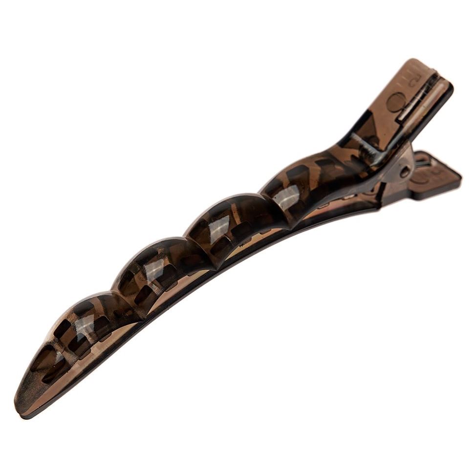 Harizma Professional Аксессуары h10897-15 Зажим для волос пластиковые черные 6 шт/уп Зажим для волос пластиковые черные 6 шт/уп