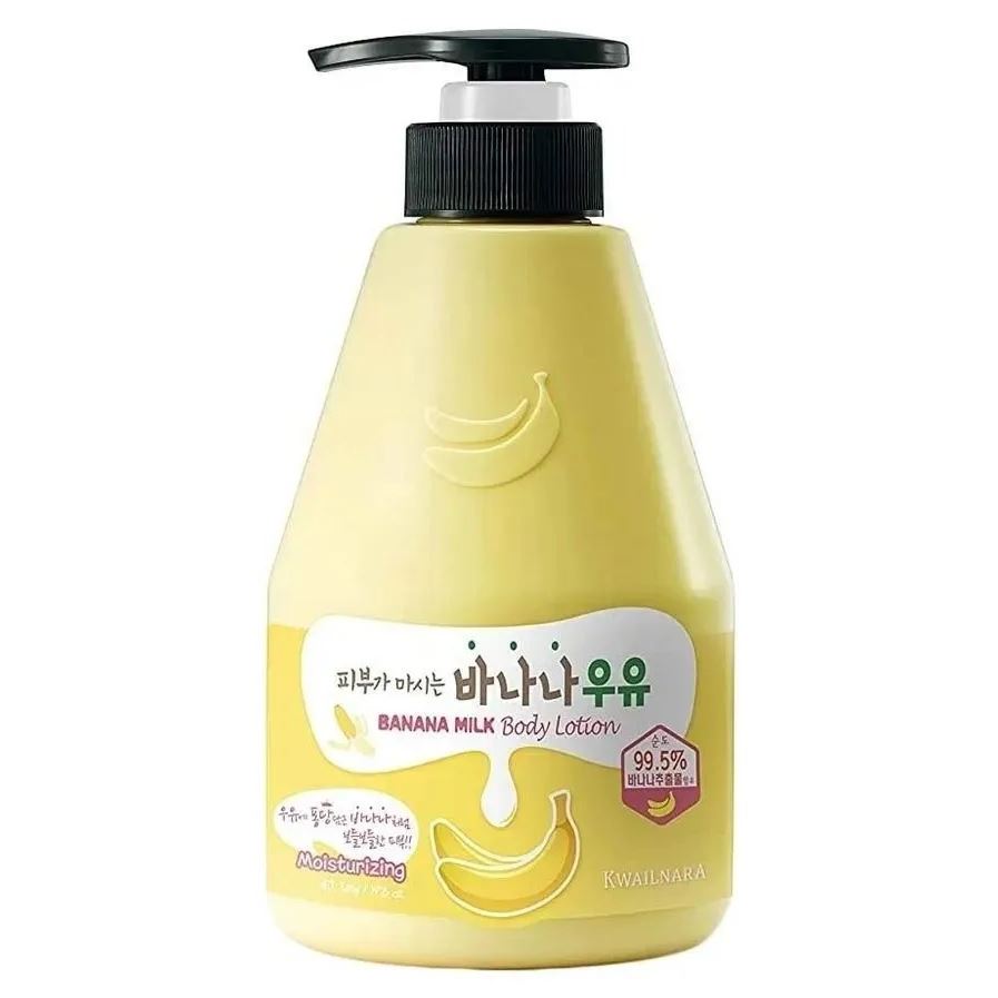 Welcos Skin Care Kwailnara Banana Milk Body Lotion Лосьон для тела банановый 