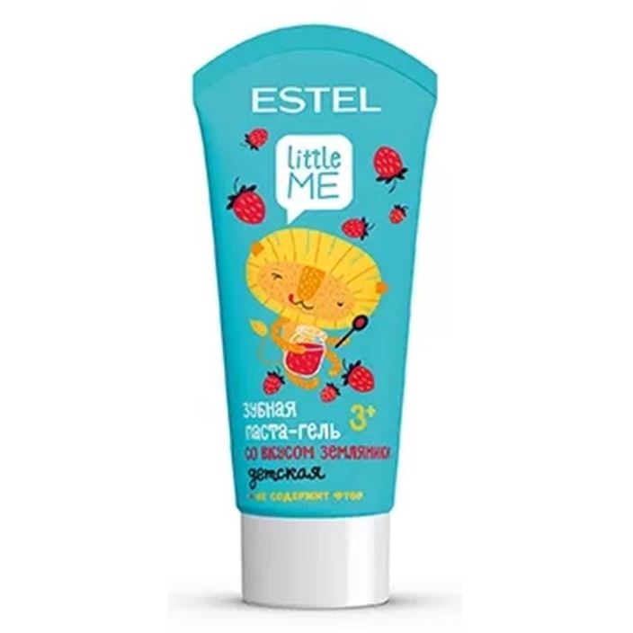 Estel Professional Little Me Little Me Детская зубная паста-гель со вкусом земляники (Лёва) Детская зубная паста-гель со вкусом земляники 