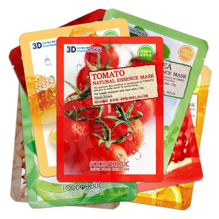 FoodaHolic Face Care Natural Essence 3D Mask Маска для лица 3D
