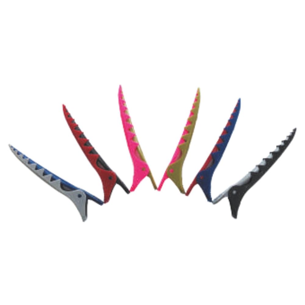 Ollin Professional Accessories Зажимы пластик, цветные (6 шт)  Зажимы пластик, цветные (6шт) 