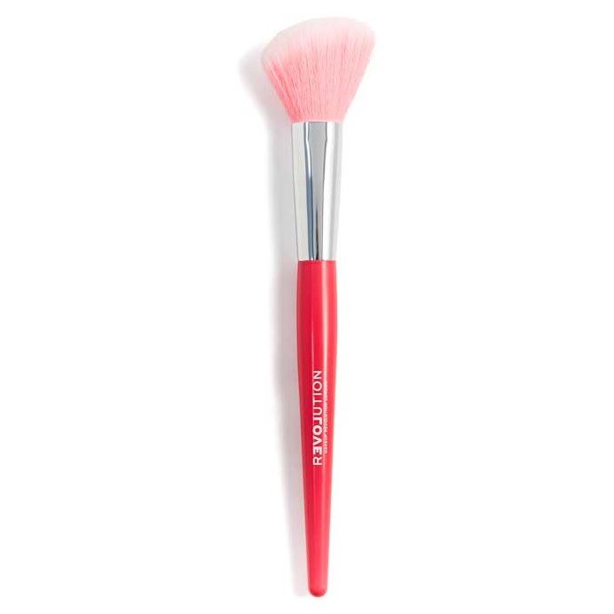 Revolution Makeup Make Up ReLove Face Angled Powder Brush Кисть скошенная для пудры 