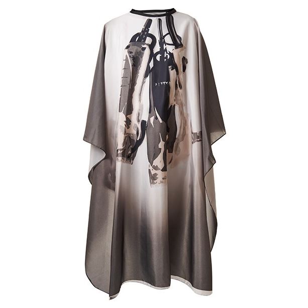 Harizma Professional Аксессуары h10891 Накидка парикмахерская 140х160см "Barber's Clippers" Накидка парикмахерская 140х160см "Barber's Clippers"