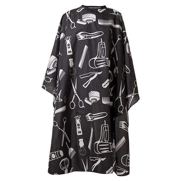 Harizma Professional Аксессуары h10885 Накидка парикмахерская 140х160см "Инструменты Барбера-2" Накидка парикмахерская 140х160см "Инструменты Барбера-2"