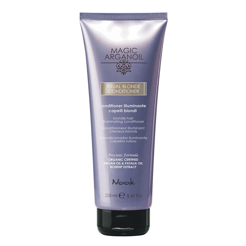 Nook Magic Arganоil Ritual Blond Conditioner Кондиционер «Сияющий блонд» для блондированных волос 