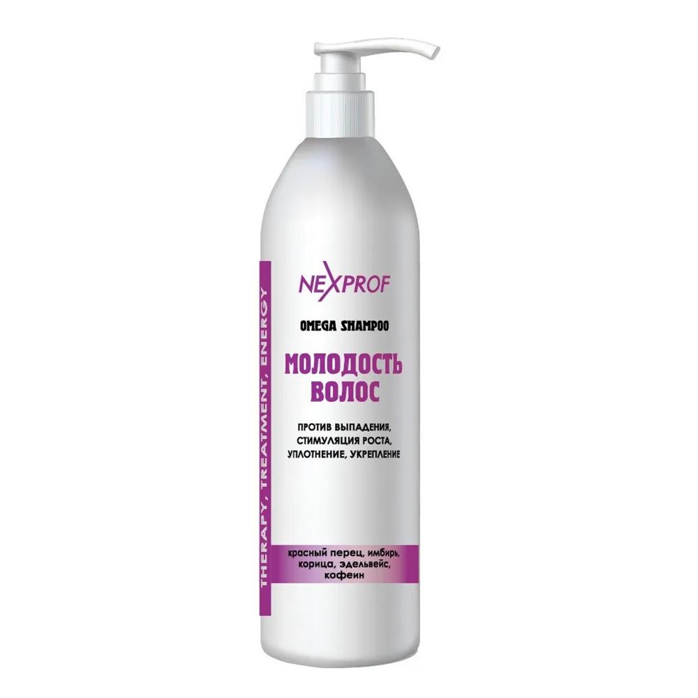 Nexprof (Nexxt Professional) Craft Highway Omega Shamp. Youth Hair Шампунь - молодость волос. Красный перец, кофеин Шампунь   - молодость волос. Красный перец, кофеин