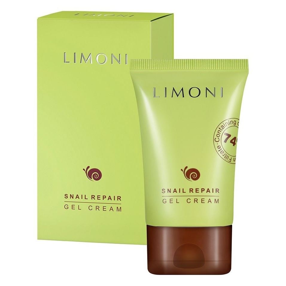 Limoni Snail Repair Snail Repair Gel Cream Восстанавливающий гель-крем для лица с экстрактом секреции улитки