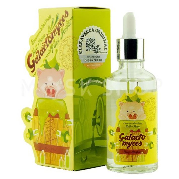 Elizavecca Milky Piggy Witch Piggi Hell-Pore Galactomyces Pure Ample 100% Сыворотка c экстрактом 100% галактомисиса