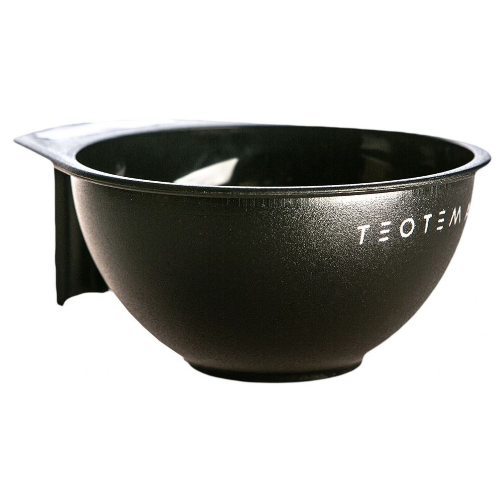 Teotema Accessories Миска для окрашивания Миска для окрашивания черная с серебряным логотипом