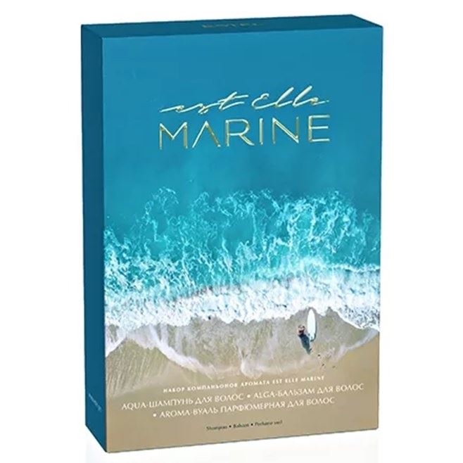 Estel Professional Est Elle Marine Est Elle Marine Набор компаньонов аромата  Набор: шампунь, бальзам, вуаль для волос