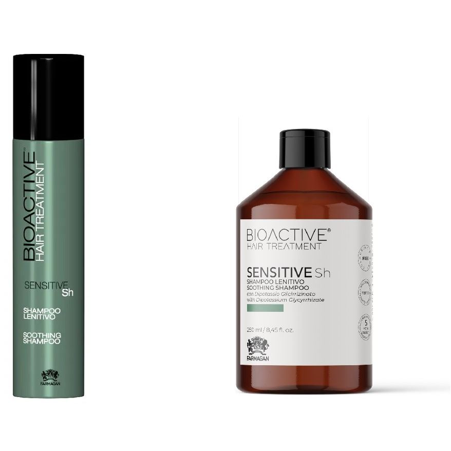 Farmagan Bioactive  Sensitive Soothing Shampoo  Успокаивающий шампунь для раздраженной кожи головы