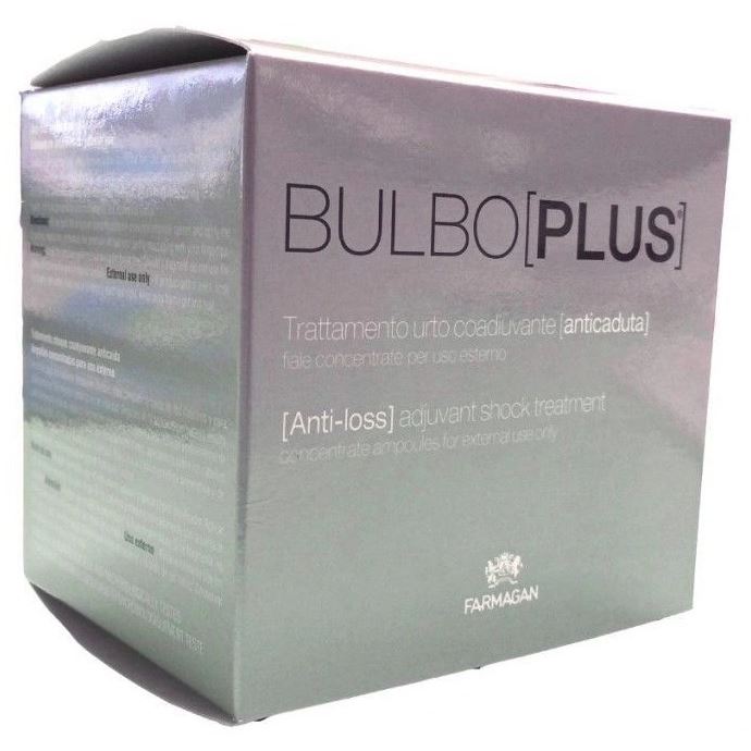 Farmagan Trichological Care Bulboplus Anti-Loss Adjuvant Shock Treatment  Лосьон против выпадения и стимуляции роста волос в ампулах