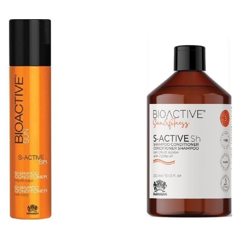 Farmagan Bioactive  Sun C-Active Shampoo Conditioner Hair-Body  Шампунь-кондиционер для волос и тела