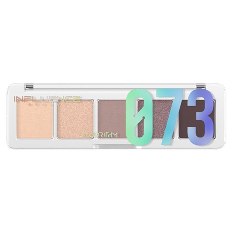 Influence Beauty Make Up Палетка теней Color Algorithm Eyeshadow Mini-Palette Палетка теней мини из 5 оттенков