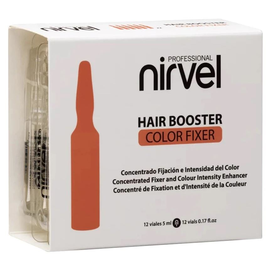 Nirvel Professional Coloring and Blonding Hair Booster Color Fixer Концентрат для глубокой фиксации и повышенной интенсивности цвета 