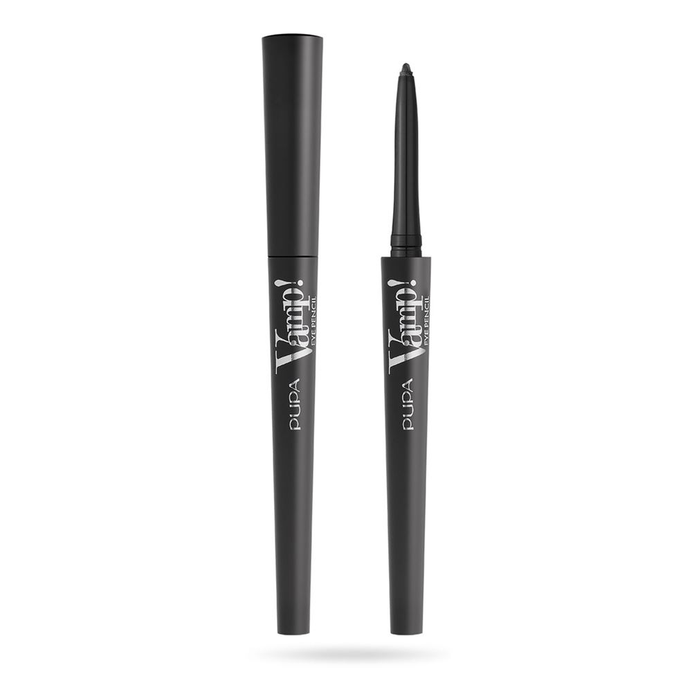 Pupa Make Up Vamp! Eye Pencil Waterproof 2 in 1 pencil: eyeliner and kajal Карандаш для глаз 