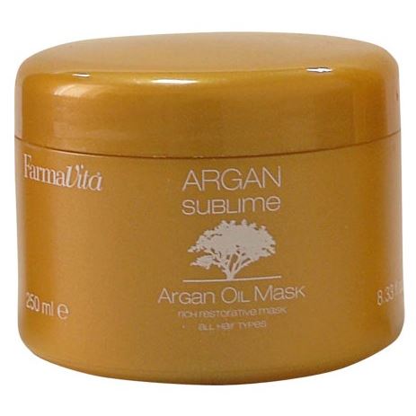 Farmavita Argan Sublime Argan Sublime Mask Маска с аргановым маслом для волос