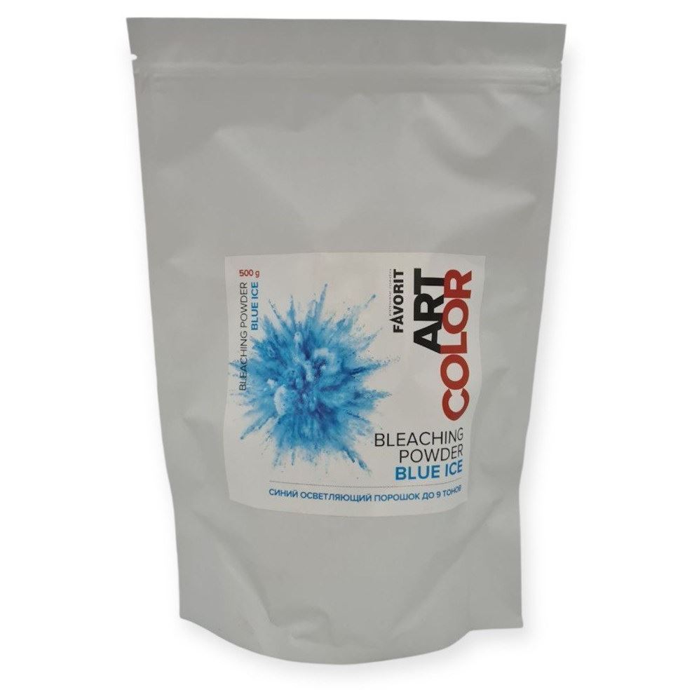Farmavita Favorit Art Color Bleaching Powder Blue Ice Синий осветляющий порошок до 9 тонов