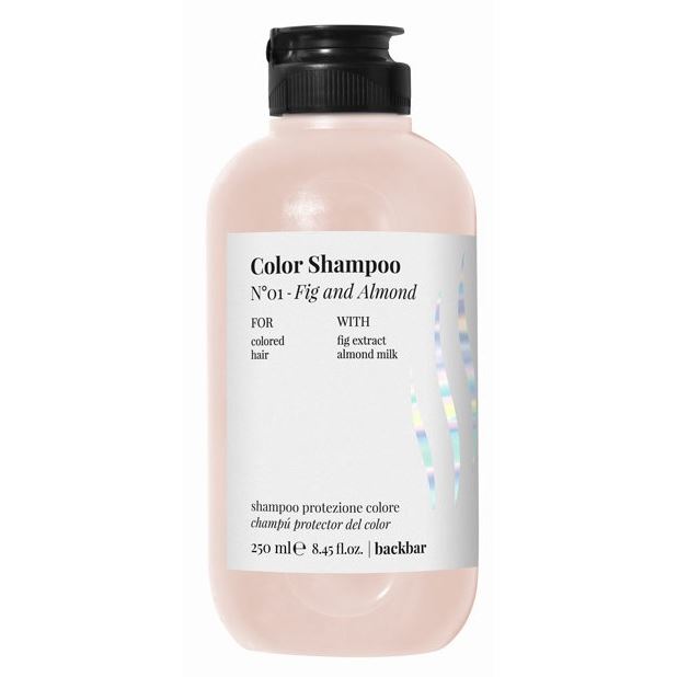 Farmavita Back Bar Back Bar Color Shampoo №01 Шампунь для защииты цвета и блеска волос Инжир и Миндальное молоко