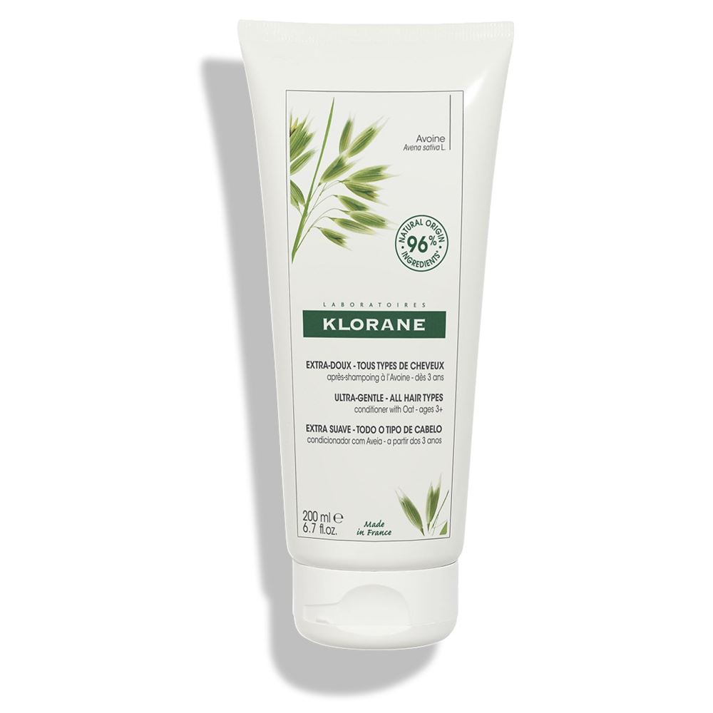 Klorane Your Hair Сверхмягкий бальзам-ополаскиватель для всех типов волос с молочком овса Ultra-Gentle - All Hait Types Conditioner With Oat - Ages 3+