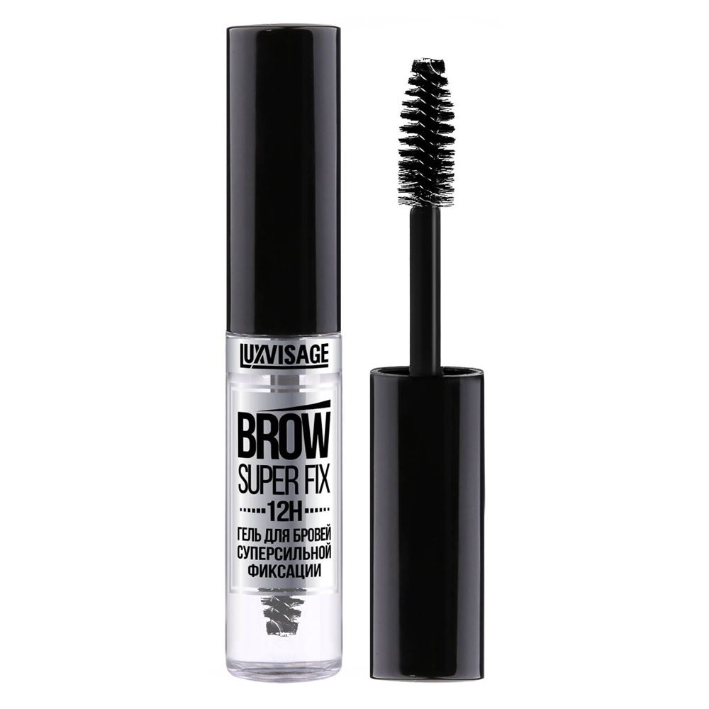 Luxvisage Make Up Гель для бровей суперсильной фиксации Brow Super Fix 12H прозрачный Гель для бровей 