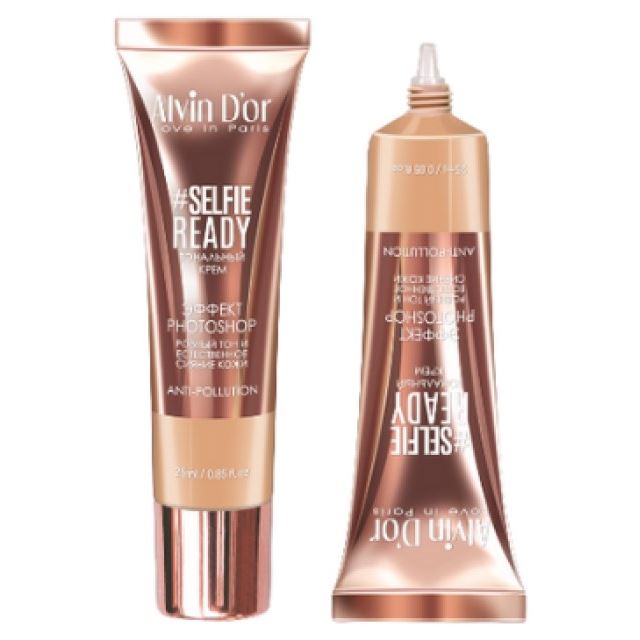 Alvin D or Make Up #Selfie Ready  Тональный крем эффект Photoshop
