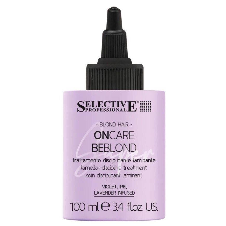 Selective Professional ONcare TECH OnCare Beblond Super Laminante Супердисциплинирующий флюид для ламинирования волос Lamellar-discipline treatment светлых волос и блондинок