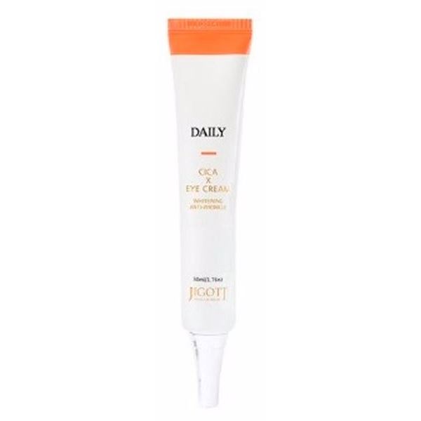 Jigott Skin Care Daily Real Cica Eye Cream Крем для кожи вокруг глаз с центеллой азиатской 