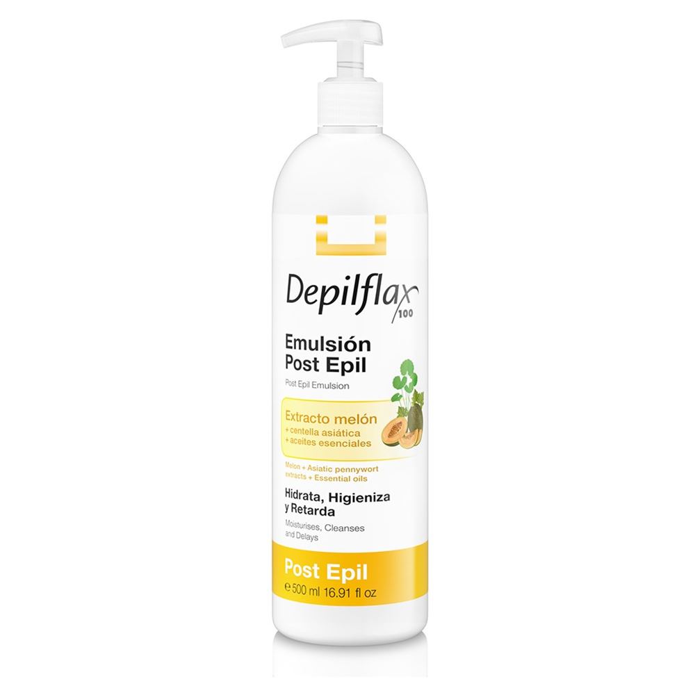 Depilflax Средства для ухода до и после депиляции Post Epil Emulsion Extracto Melon Эмульсия после депиляции с замедлением роста волос 