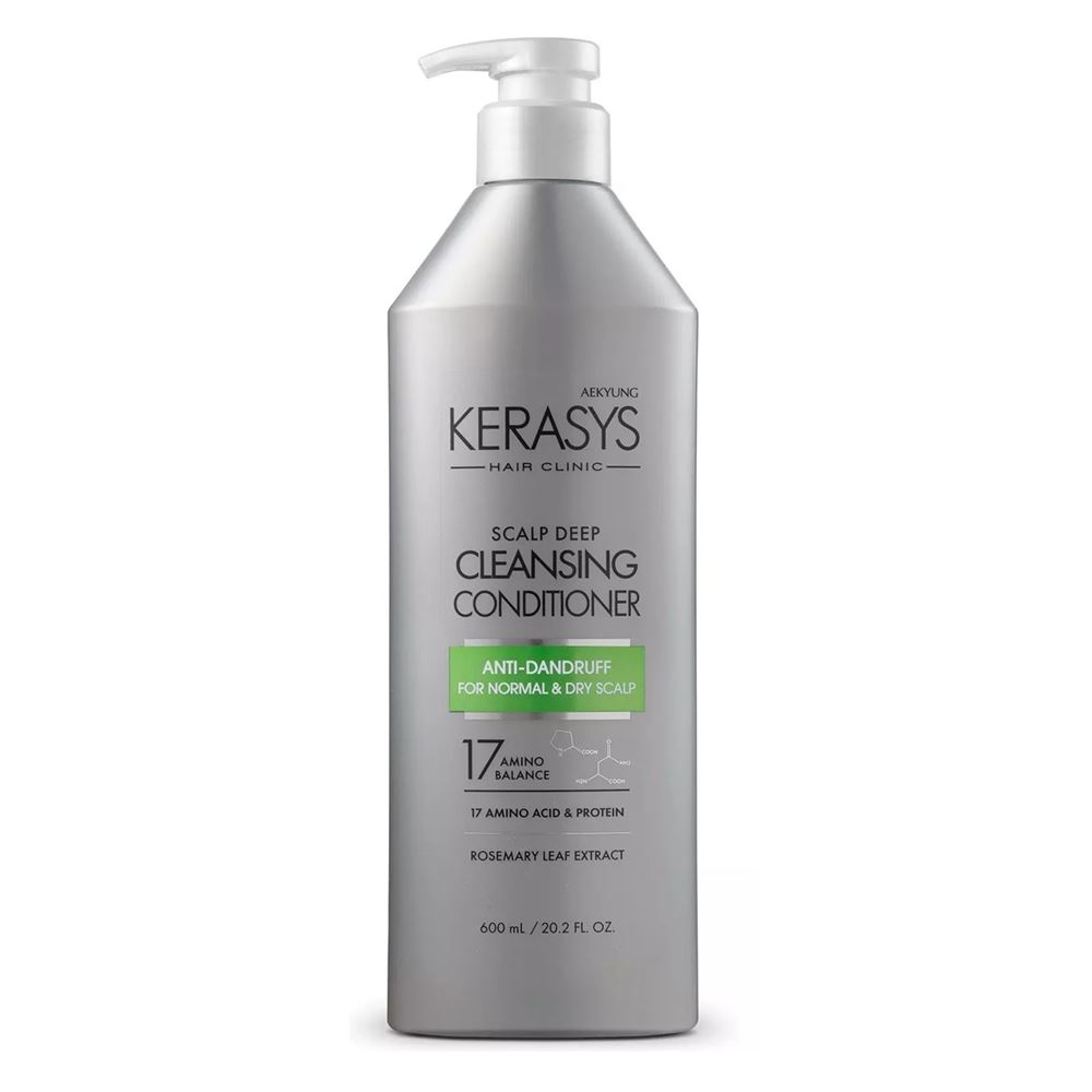 KeraSys Hair Care  Hair Clinic System Scalp Care Deep Cleansing Conditioner  Освежающий Кондиционер против перхоти для нормальных и сухих волос Anti-Dandruff\ Sebum Control