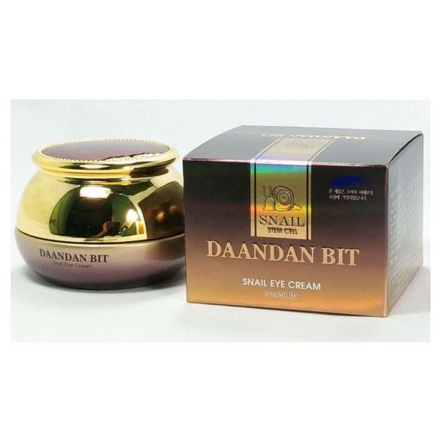 Jigott Skin Care Daandan Bit Snail Eye Cream  Крем для кожи вокруг глаз с экстрактом слизи улитки