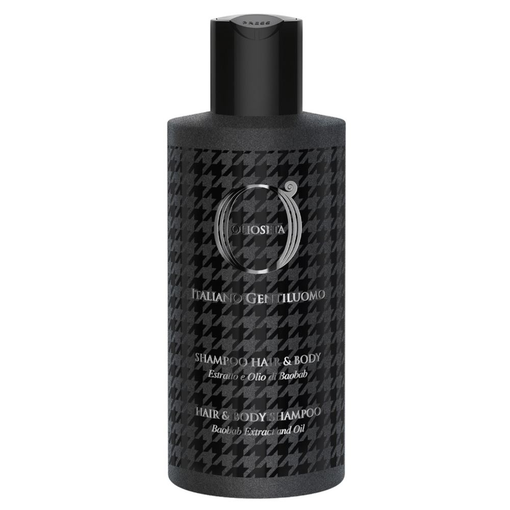 Barex Olioseta Italiano Gentiluomo Hair & Body Shampoo Baobab Extract and Oil Шампунь & Гель для душа, Экстракт и Масло Баобаба