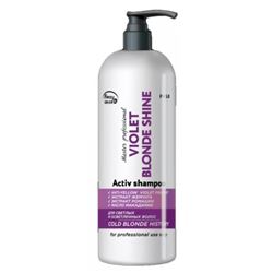 Activ Shampoo Violet Blonde Shine + violet pigment 