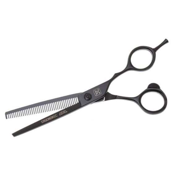 Katachi Парикмахерские ножницы K31640 Ножницы филировочные Katachi Black Ergonomic 6.0" Ножницы филировочные Katachi Black Ergonomic 6.0"